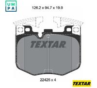 TEXTAR 2242501 Brake pad set