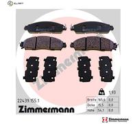 ZIMMERMANN 22439.155.1 Brake pad set