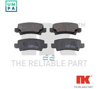 Brake Pads Set fits TOYOTA COROLLA E12 2.0D Rear 02 to 07 NK 0446602020 Quality
