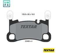 TEXTAR 2246801 Brake pad set