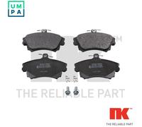 BRAKE PAD SET DISC BRAKE 224822 FOR MITSUBISHI CARISMA MIRAGE/VI COLT/CZC 1.3L