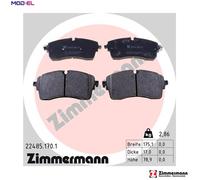 BRAKE PAD SET DISC BRAKE 22485.170.1 FOR LAND ROVER DISCOVERY/SPORT/SUV RANGE