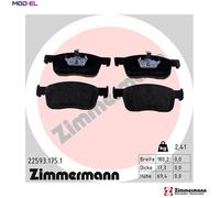 ZIMMERMANN 22593.175.1 Brake pad set