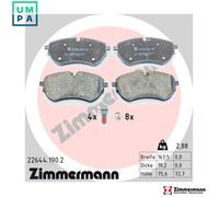 ZIMMERMANN 22644.190.2 Brake pad set