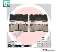 ZIMMERMANN 22691.160.1 Brake pad set