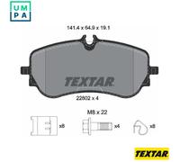 TEXTAR 2280201 Brake pad set