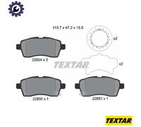 BRAKE PAD SET DISC BRAKE 2282401 FOR SUZUKI K12C 1.2L K12D/K12M 1.2L 4cyl
