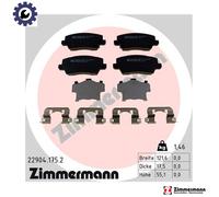 ZIMMERMANN 22904.175.2 Brake pad set