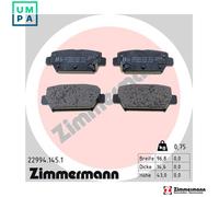 BRAKE PAD SET DISC BRAKE 22994.145.1 FOR MITSUBISHI 4B12 2.4L 4B40 1.5L 4cyl