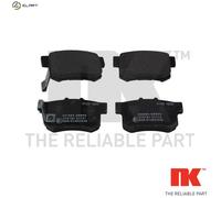 Brake Pads Set fits ROVER 416 GTi, RT, XW 1.6 Rear 90 to 00 NK GBP90331AF New