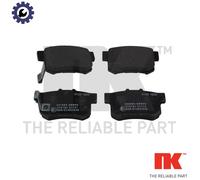 Brake Pads Set fits ROVER 416 GTi, RT, XW 1.6 Rear 90 to 00 NK GBP90331AF New