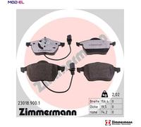 Brake pads 23018.900.1 ZIMMERMANN for AUDI VW SKODA SEAT