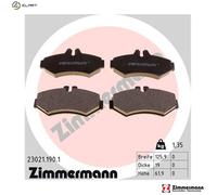 ZIMMERMANN 23021.190.1 Brake pad set