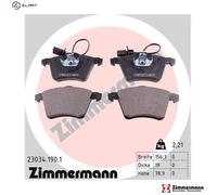 BRAKE PAD SET DISC BRAKE 23034.190.1 FOR VW CARAVELLE/EUROVAN/IV/Bus/Mk 2.0L