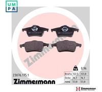 ZIMMERMANN 23076.175.1 Brake pad set
