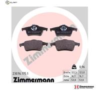 ZIMMERMANN 23076.175.1 Brake pad set