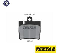BRAKE PAD SET DISC BRAKE 2307881 FOR MERCEDES-BENZ S-CLASS M113.960/966 5.0L