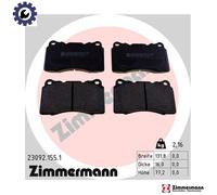 ZIMMERMANN 23092.155.1 Brake pad set