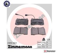 ZIMMERMANN 23092.160.1 Brake pad set