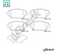 BRAKE PAD SET DISC BRAKE 23094 00 701 00 FOR HONDA F23A1/F23X5/F23W5 2.3L 4cyl
