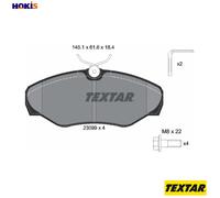 Brake Pads Set 2309902 Front Textar 4106000Q1F 4106000QAE 1605198 1605215