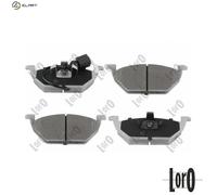 BRAKE PAD SET DISC BRAKE 231-01-001 FOR SKODA OCTAVIA/II/Combi ROOMSTER YETI A3