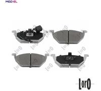 BRAKE PAD SET DISC BRAKE 231-01-001 FOR SKODA OCTAVIA/II/Combi ROOMSTER YETI A3