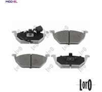 BRAKE PAD SET DISC BRAKE 231-01-001 FOR SKODA OCTAVIA/II/Combi ROOMSTER YETI A3