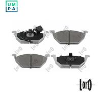 BRAKE PAD SET DISC BRAKE 231-01-001 FOR SKODA OCTAVIA/II/Combi ROOMSTER YETI A3