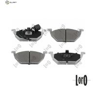 BRAKE PAD SET DISC BRAKE 231-01-001 FOR SKODA OCTAVIA/II/Combi ROOMSTER YETI A3