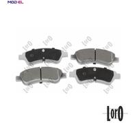 BRAKE PAD SET DISC BRAKE 231-01-008 FOR PEUGEOT PARTNER/Box/Body/MPV 1007 301