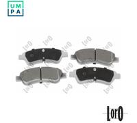 BRAKE PAD SET DISC BRAKE 231-01-008 FOR PEUGEOT PARTNER/Box/Body/MPV 1007 301