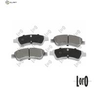 BRAKE PAD SET DISC BRAKE 231-01-008 FOR PEUGEOT PARTNER/Box/Body/MPV 1007 301