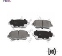 BRAKE PAD SET DISC BRAKE 231-01-009 FOR RENAULT CLIO/III/Hatchback/Van/IV 0.9L