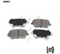 BRAKE PAD SET DISC BRAKE 231-01-009 FOR RENAULT CLIO/III/Hatchback/Van/IV 0.9L