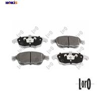 BRAKE PAD SET DISC BRAKE 231-01-012 FOR PEUGEOT PARTNER/TEPEE/Box/Body/MPV DS