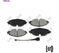 BRAKE PAD SET DISC BRAKE 231-01-013 FOR SKODA OCTAVIA/III/Combi VW GOLF UP 2.0L