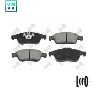 BRAKE PAD SET DISC BRAKE 231-01-017 FOR RENAULT SCÉNIC/III/GRAND ZOE CAPTUR 1.4L