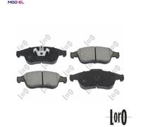 BRAKE PAD SET DISC BRAKE 231-01-017 FOR RENAULT SCÉNIC/III/GRAND ZOE CAPTUR 1.4L