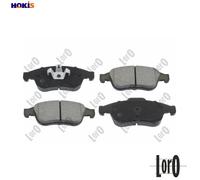 BRAKE PAD SET DISC BRAKE 231-01-017 FOR RENAULT SCÉNIC/III/GRAND ZOE CAPTUR 1.4L
