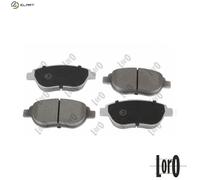 BRAKE PAD SET DISC BRAKE 231-01-019 FOR PEUGEOT 1007 206/Hatchback 207/Van/SW
