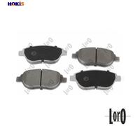 BRAKE PAD SET DISC BRAKE 231-01-019 FOR PEUGEOT 1007 206/Hatchback 207/Van/SW