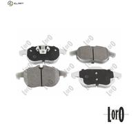 BRAKE PAD SET DISC BRAKE 231-01-023 FOR FIAT SAAB 9-3X OPEL ZAFIRA/FAMILY 1.8L