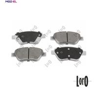 BRAKE PAD SET DISC BRAKE 231-01-024 FOR OPEL CORSA/Hatchback/Van ADAM 1.0L 3cyl
