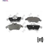 BRAKE PAD SET DISC BRAKE 231-01-026 FOR VW LT/28-35/II/Bus/28-46/Van 2.3L 4cyl