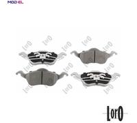 BRAKE PAD SET DISC BRAKE 231-01-027 FOR FORD FOCUS/Van/Turnier EDDF/EDDD 2.0L