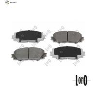 BRAKE PAD SET DISC BRAKE 231-01-029 FOR LEXUS TOYOTA 2ZR/5ZR-FXE 1.8L 4cyl CT