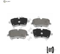 BRAKE PAD SET DISC BRAKE 231-01-031 FOR MERCEDES-BENZ C-CLASS/T-Model CLK SLK