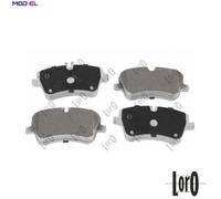BRAKE PAD SET DISC BRAKE 231-01-031 FOR MERCEDES-BENZ C-CLASS/T-Model CLK SLK