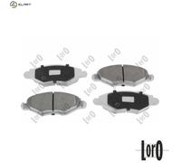 BRAKE PAD SET DISC BRAKE 231-01-033 FOR PEUGEOT 206+ 306/Hatchback/Van 1.4L 4cyl